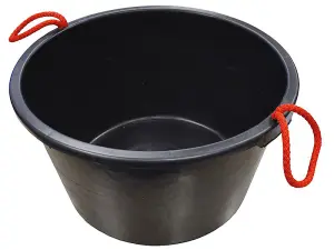 Faithfull - Builder's Bucket 40 litre (9 gallon) - Black