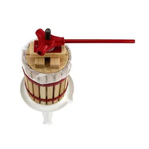 12 Litre Fruit Press Crusher Wine Cider Making Tool Kit