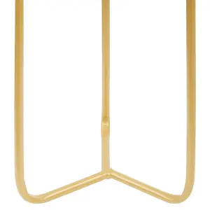 Interiors by Premier Avento Large Gold Finish Floor Planter