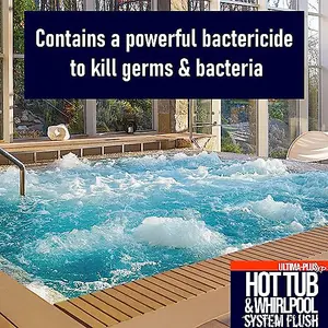 ULTIMA-PLUS XP Hot Tub and Whirlpool System Flush - Deeply Cleans to Remove Dirt, Bacteria & Grime From Pipework 15L