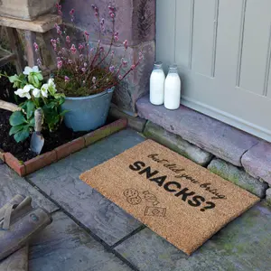 But Did You Bring Snacks Doormat (60 x 40cm)