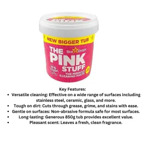 The Pink Stuff Cleaning Paste The Miracle 850gm x 6