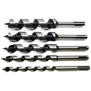 Auger Twist Drill Bit Industrial Wood Drill Hex Shank SDS 10mm to 25mm