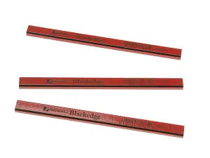 Blackedge Carpenter's Pencils - Red / Medium (Card 12)