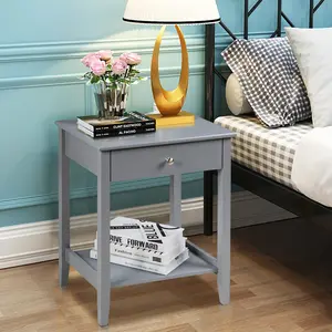 End Table Set Grey