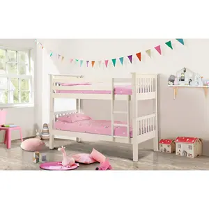 Scoggins Single (3') Standard Bunk Bed White