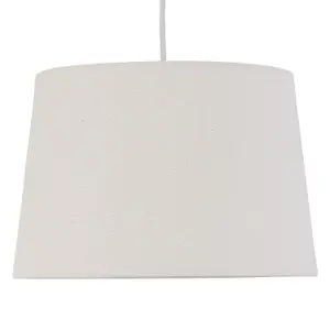 First Choice Lighting Zoey Natural Linen Easy Fit Pendant or Lamp Shade