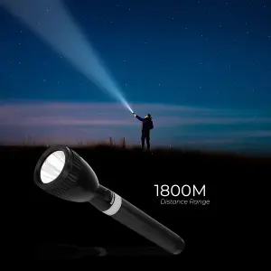 GEEPAS LED Torch Rechargeable LED Handheld Flashlight