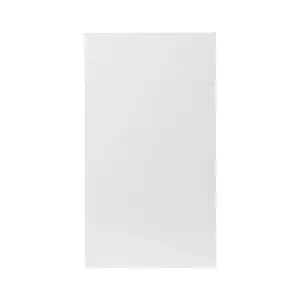 GoodHome Balsamita Matt white Slab Door & drawer 400mm