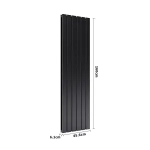 Vertical Designer Double Panel Radiator,  W 456 mm x  H 1600 mm