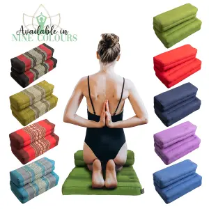 Meditation Cushion Folding Seat by Laeto Zen Sanctuary - INCLUDES FREE DELIVERY