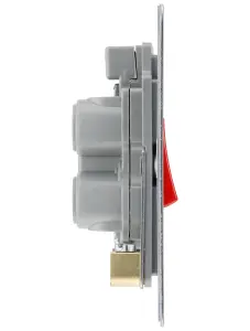 BG 45A Rocker Flat Control switch with LED indicator Matt