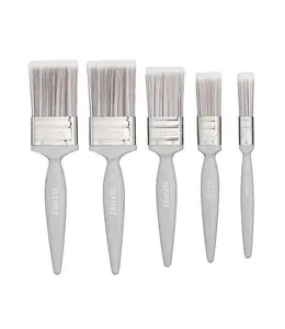 HARRIS ESSENTIALS PAINT BRUSHES Pack of 5