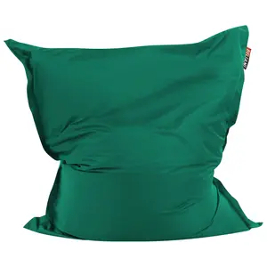 Large Bean Bag Emerald Green FUZZY