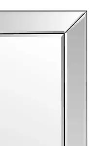 MirrorOutlet Horsley All Glass Modern Dress Mirror 120 x 48 CM