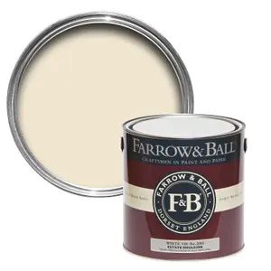 Farrow & Ball Exterior Masonry Mixed Colour Paint 2002 White Tie 5L