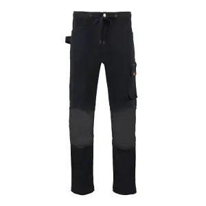 Site Dunnell Black Men's Multi-pocket trousers, W34" L32"