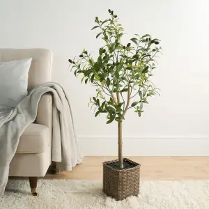 Artificial Olive Tree Plant in Pot Home Decor Party New Home Natural Style 110cm