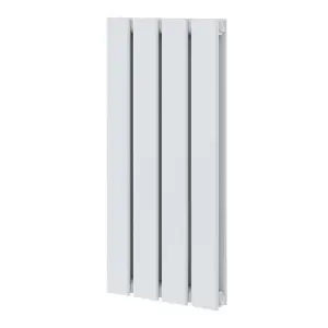 Porter White Double Horizontal Flat Panel Radiator - 600x272mm