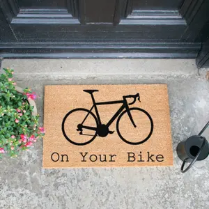 On Your Bike Doormat - Regular 60x40cm