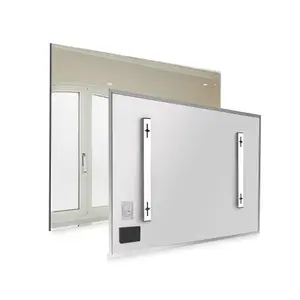 450W Milano Mirrored Far Infrared Heating Panel Wall Mounted