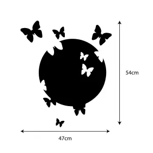 Butterfly Mirror Stickers Nursery Home Decoration Gift Ideas 5 pieces