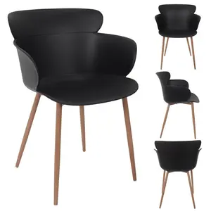 Houon Dining Chair (Set of 2) Black