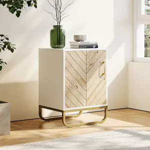 Modern Wooden Freestanding Storage Sideboard Cabinet with Door for Living Room, Kitchen, Bedroom, Hallyway, Entryway