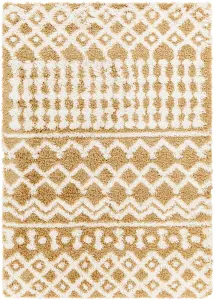 NOUR Boho Shaggy Area Rug 160 x 220 cm