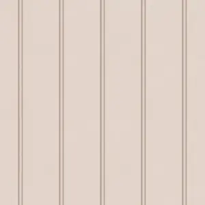 Laura Ashley Plaster Pink Chalford Wood panel effect Smooth Wallpaper