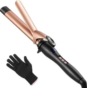 Curling Iron 32Mm, Haglater Curling Wand Quick Heating Hair Curler For Long Hair, Ceramic Barrel Curling Tongs With Adjustable Temperature 80-230°C