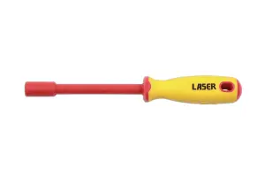 Laser Tools 7437 VDE 1000v Insulated Nut Driver 5mm x 125mm