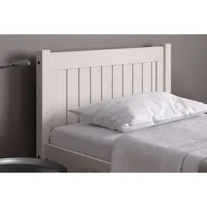 Birlea Trent Single Bed Frame In White