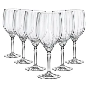 Florian Wh Bormioli Rocco White Wine Glasses (Set of 6) 535 oz.