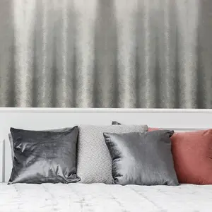 Sublime Silver effect Fur Smooth Wallpaper