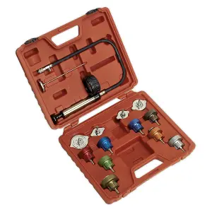 Sealey Cooling System Pressure Test Kit 16pc VS006