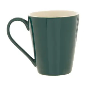 Maison by Premier Bali Mug Palm Leaf Design Green