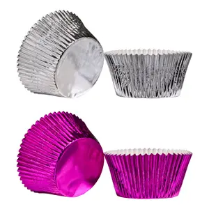 Essentials by Premier Silver 40Pcs Large Cupcake Cases