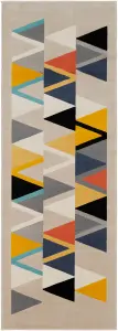 DELANEY Modern Skandi Runner Rug 80 x 220 cm