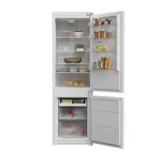 GoodHome GHBI7030UK 70:30 Classic Built-in Frost free Fridge freezer - Gloss white