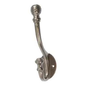 Hammer & Tongs - Ball End Hat & Coat Hook - W35mm x H135mm - Raw