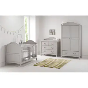 Toulouse Cot Bed Grey