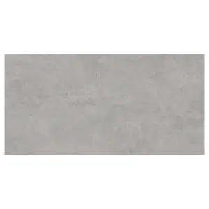 Glen Matt Grey Concrete Effect Porcelain Outdoor Tile - Pack of 8, 5.76m² - (L)600x(W)1200mm