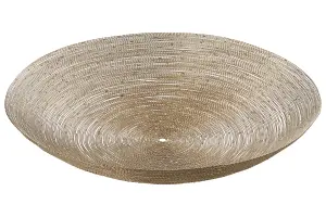 Interiors by Premier Hege 8cm Nickel Metal Decorative Bowl