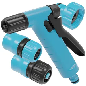 Cellfast Garden Hand Spray 4 Piece 1/2'' Hose Connector Nozzle Set