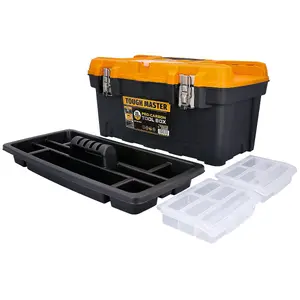 Tough Master UPT-4006 Tool Storage Box with Tote Tray