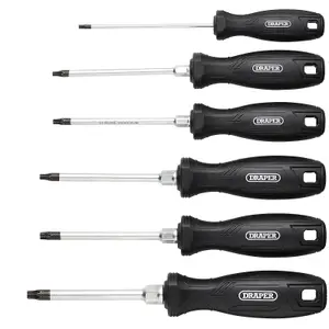 Draper TX-STAR Hard Grip Screwdriver Set (6 Piece) 13585