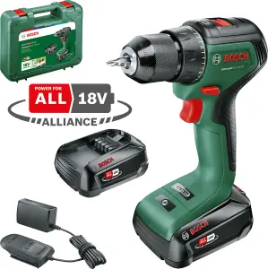 BOSCH DIY UNI:DRILL 18V-60 18v Combi drill 13mm keyless chuck