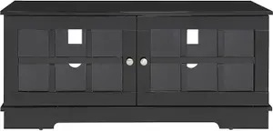 MDA Designs HAMILTON Black Traditional TV Cabinet for Flat Screens up to 55"