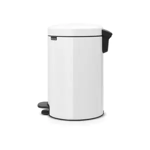 Brabantia NewIcon 3 Litre Soft Closing Pedal Bin White